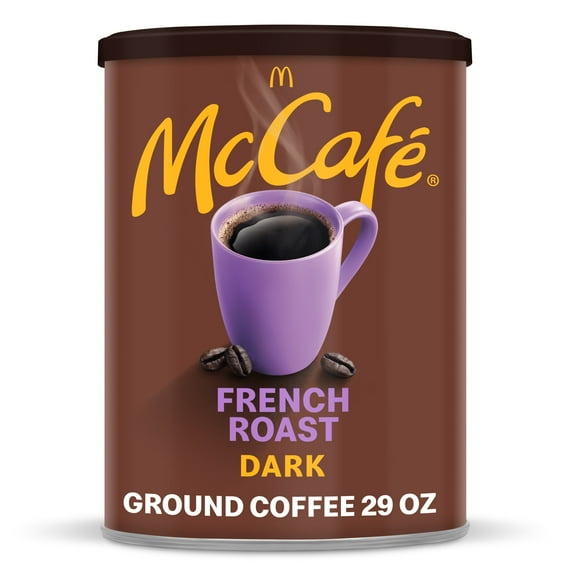 McCafe French Roast, Dark Roast, Ground Coffee, 29 oz