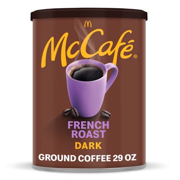 McCafe French Roast, Dark Roast, Ground Coffee, 29 oz