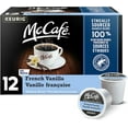 thumbnail image 1 of McCafe French Vanilla Medium Roast Coffee, Recyclable K-Cup Pods, 12 Count {Imported from Canada}, 1 of 4