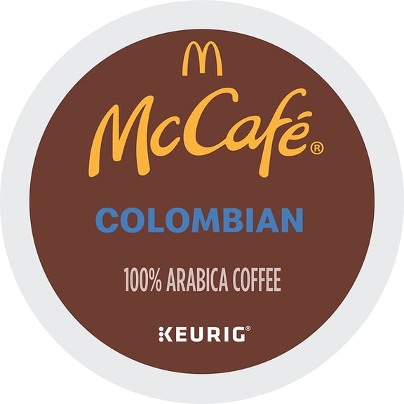McCafe Keurig Single Serve K-Cup Pods, Medium-Dark Roast Coffee Pods, Colombian 72 Count