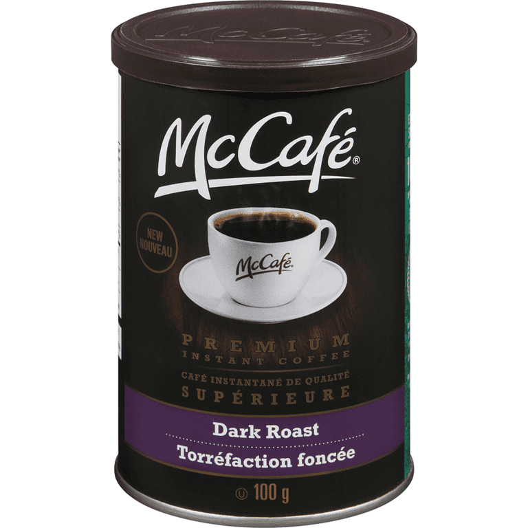 Keurig, McCafe Premium Instant Coffee, Dark Roast, 100g - Walmart.com