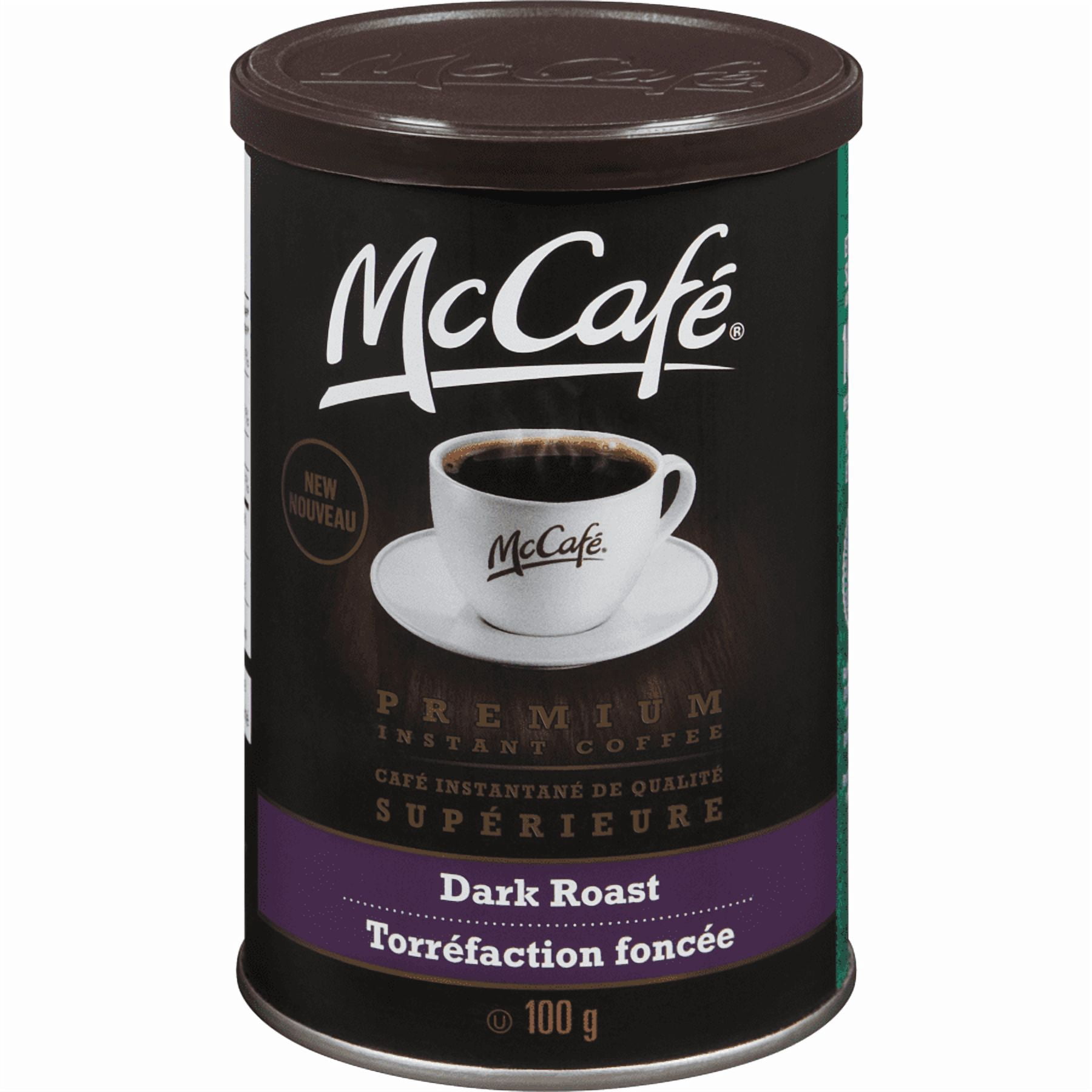 McCafe Premium Instant Coffee, Dark Roast, 100g/3.5 oz - Walmart.com