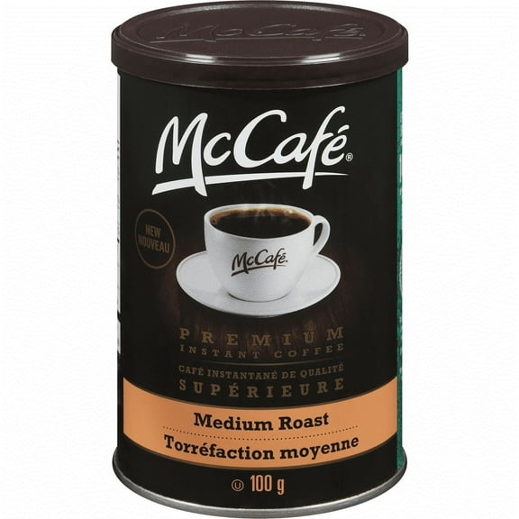 McCafe Premium Instant Coffee, Medium Roast, 100g/3.5 oz