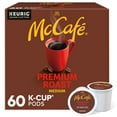 thumbnail image 1 of McCafe, Premium Medium Roast K-Cup Coffee Pods, 60 Count, 1 of 15