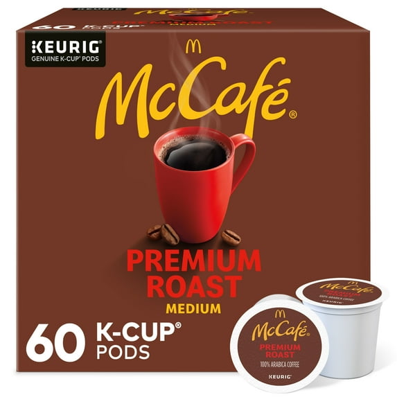 McCafe, Premium Medium Roast K-Cup Coffee Pods, 60 Count