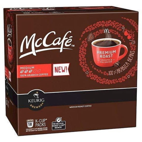 McCafe Premium Roast Coffee YPF5K-Cups (90 K-Cups)