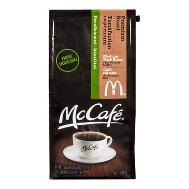 McCafe Premium Roast Decaf. Coffee, 340g / 12 oz