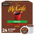 thumbnail image 1 of McCafe Premium Roast Decaf Coffee, Keurig K-Cup Pods, Decaffeinated, 24 Count, 1 of 5