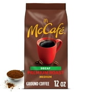 McCafe Premium Roast Decaf, Medium Roast, Ground Coffee, 12 oz