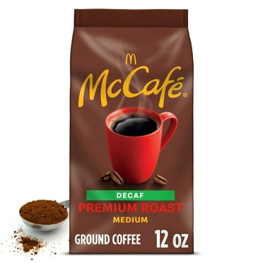 McCafe Premium Roast Decaf, Medium Roast, Ground Coffee, 12 oz