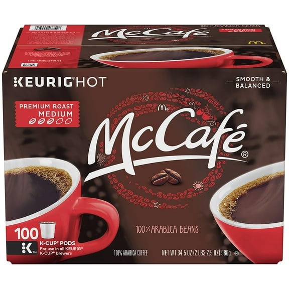 McCafe Premium Roast K-Cup Coffee Pods (100 ct.)