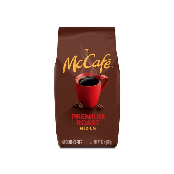 McCafe Premium Roast, Medium Roast, Ground Coffee, 12 oz