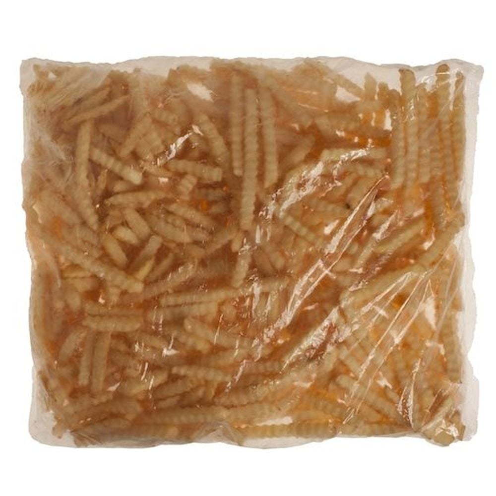 McCain Ovations Canola 3/8 inch Long Crinkle Cut Potato Fries, 5 Pound -- 6 per case