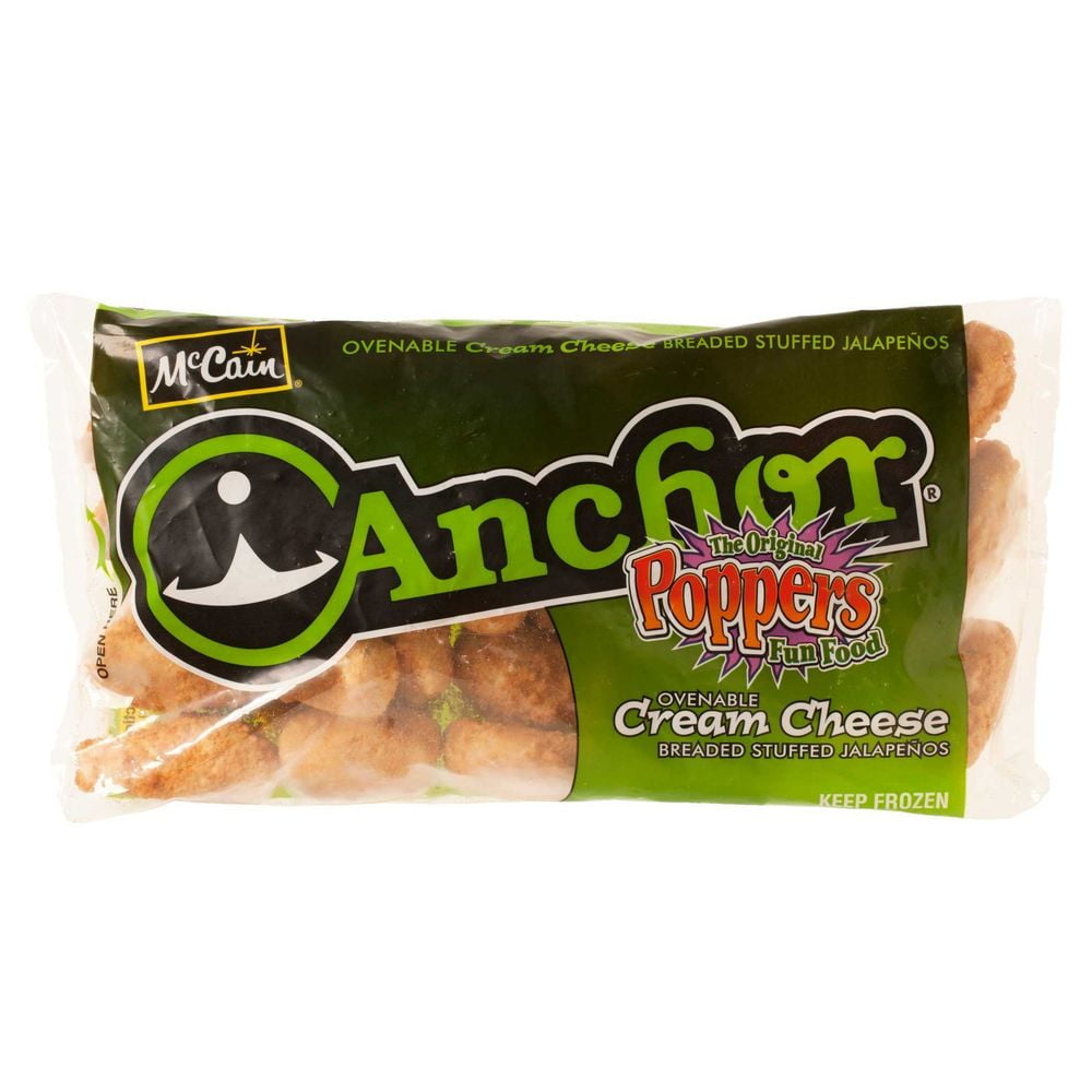 McCain Poppers Breaded Ovenable Cream Cheese Stuffed Jalapeno