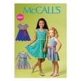 thumbnail image 1 of McCall PatternChidren's/Girls' Dresses-7-8-10-12-14, 1 of 5