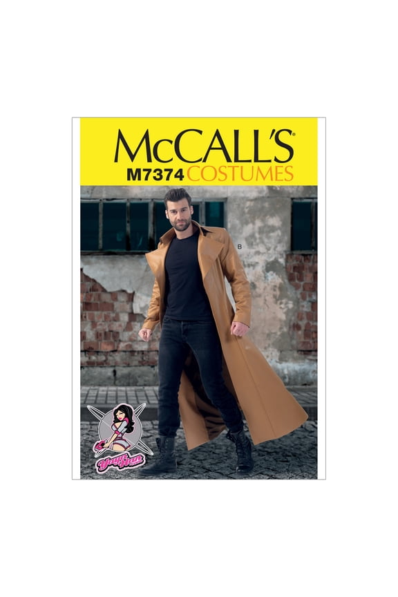 McCall PatternCollared and Seamed Coats-46-48-50-52