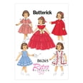 thumbnail image 1 of Butterick Paper Sewing Pattern 6265 - Doll Clothes, 1 of 3