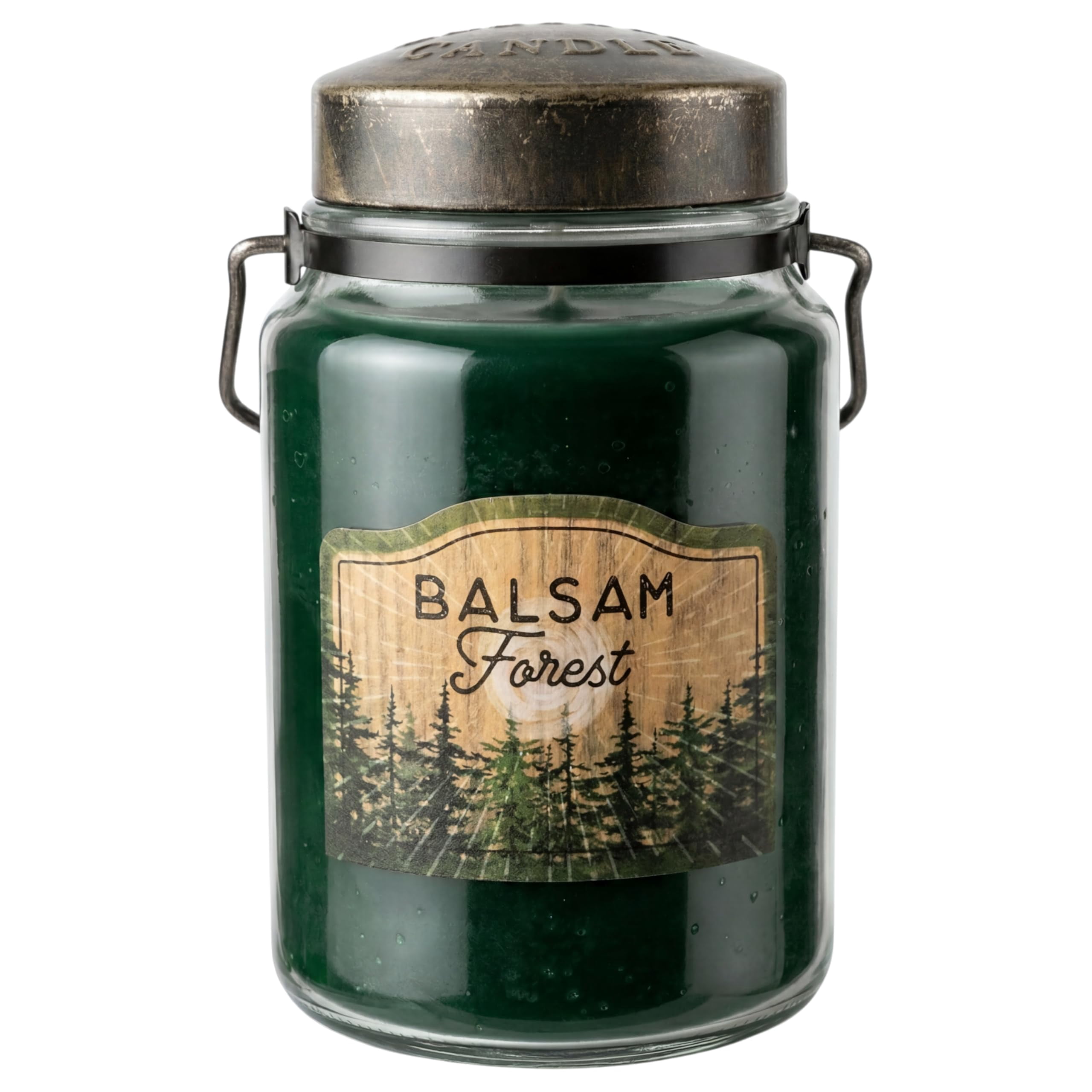 McCall‚Äôs Candles, Balsam Forest Scented Candle, 26 oz, Rustic Jar ...