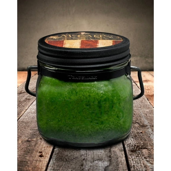 McCall’s Candles | Cabin Scents | 16 oz Two-Wick Scented Candle | USA-Poured | Vintage Mason Jar | Spicy Pine & Outdoor-Inspired Fragrance