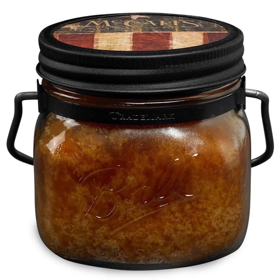 McCall’s Candles | Country Store | 16 oz Two-Wick Scented Candle | USA-Poured | Vintage Mason Jar | Rosehips, Apple, Orange & Spice Fragrance