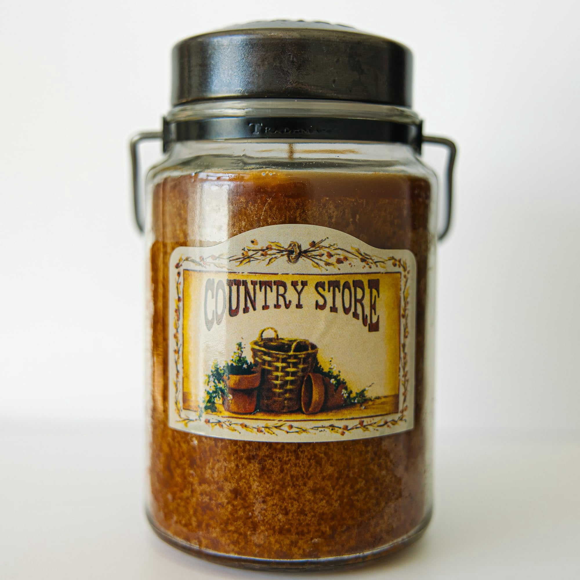 McCall’s Candles | Country Store | 26 oz Scented Candle | USA-Poured | Vintage Rustic Jar | Rosehips, Apples & Spice Fragrance