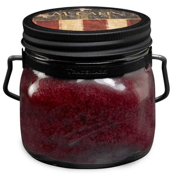 McCall’s Candles | Mulberry | 16 oz Two-Wick Scented Candle | USA-Poured | Vintage Mason Jar | Sweet & Tart Berry Fragrance