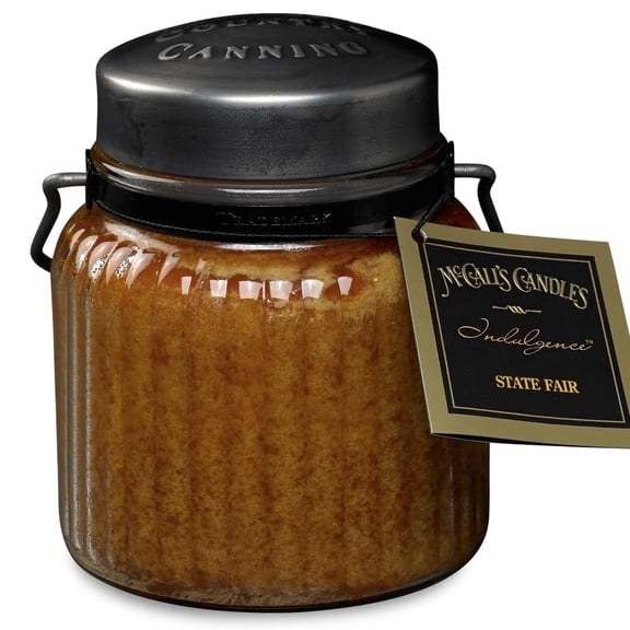 McCall’s Candles | State Fair | 18 oz Scented Candle | Indulgence Collection | USA-Poured | Double Wick | Caramel Apple Fragrance