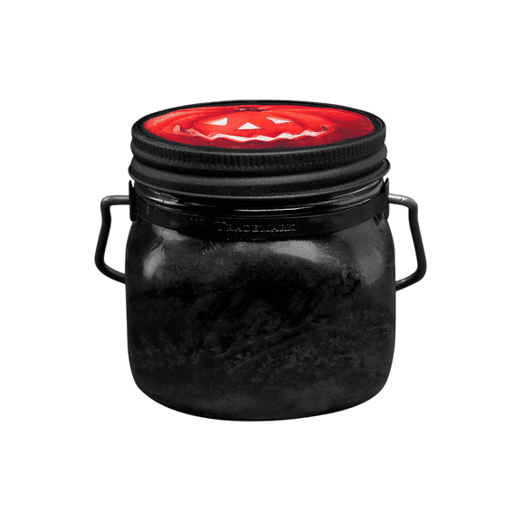 McCall’s Candles | Trick or Treat | 16 oz Two-Wick Scented Candle | USA-Poured | Vintage Mason Jar | Hazelnut, Maple & Spun Sugar Halloween Fragrance