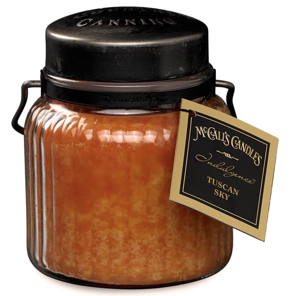 McCall’s Candles | Tuscan Sky | 18 oz Scented Candle | Indulgence Collection | USA-Poured | Double Wick |Valencia Orange, BlackBerry & Creamy Vanilla Fragrance