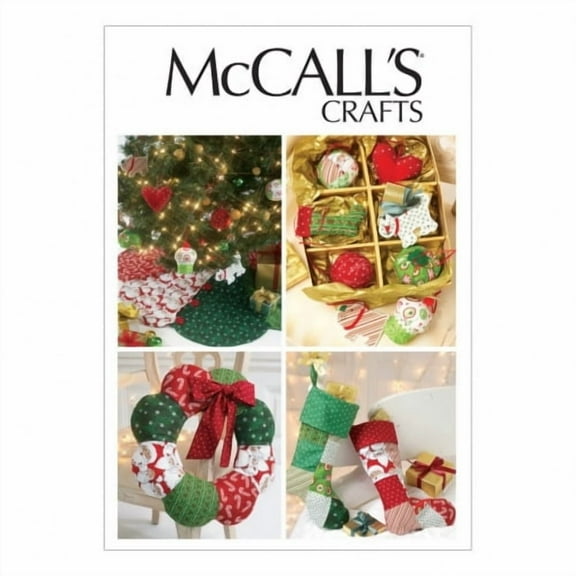 McCall's Holiday Ornaments and Wreaths Sewing Pattern