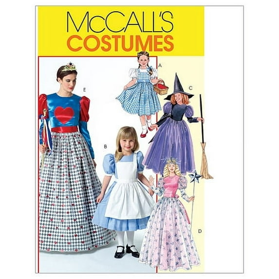 McCall's Ladies Sewing Pattern 4948 - Fairytale Costumes