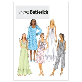 McCall's Misses' Top, Gown and Pants Sewing Pattern and Template