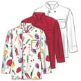 thumbnail image 1 of McCall's Pattern Misses' and Men's Jacket, Shirt, Apron, Pull-On Pants, (M), 1 of 6