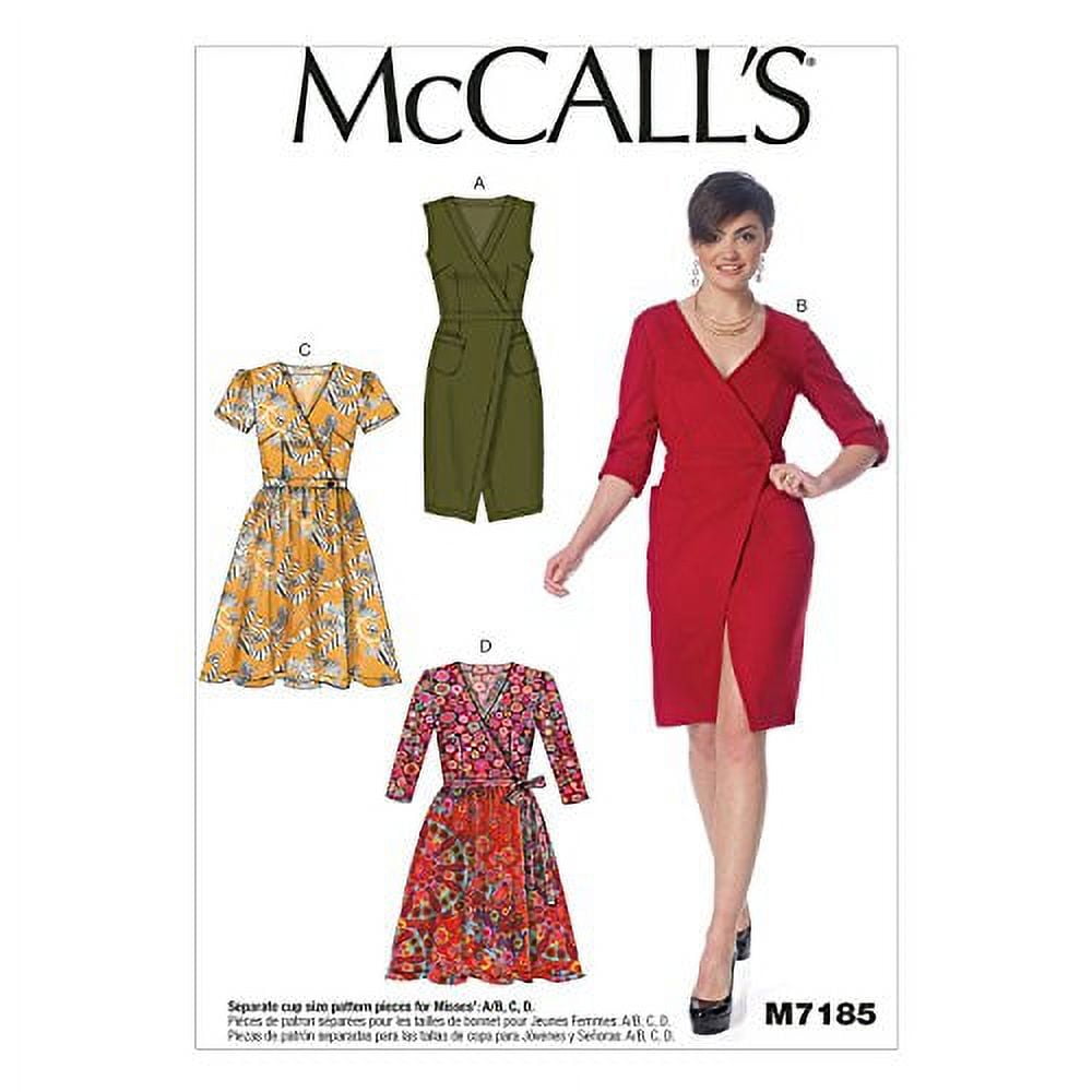 McCall's Patterns M8195 Misses Dress - F5 (18w-20w-22w-24w-26w)