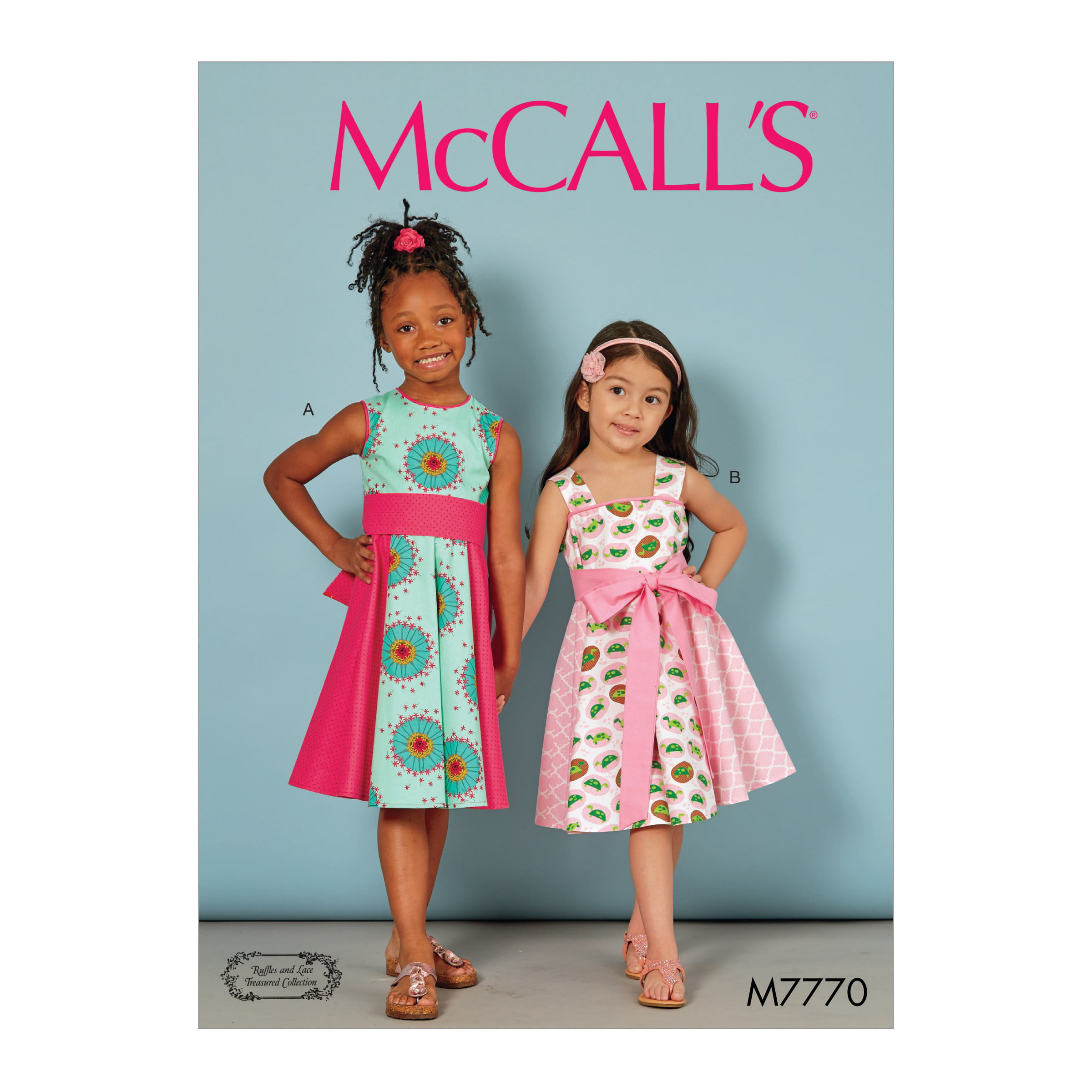 PDM7707 | Children's/Girls' Dresses and 18