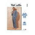 thumbnail image 1 of McCall's Sewing Pattern M8262 - Men's Pajamas, Size: XN (XL-XXL-XXXL), 1 of 7