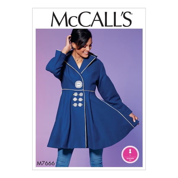 McCall's Sewing Pattern Misses' Coat-6-8-10-12-14