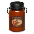 thumbnail image 1 of McCall’s Candles | Ginger Peach | 26 oz Scented Candle | USA-Poured | Vintage Rustic Jar | Sweet Peach, Brown Sugar & Ginger Spice Fragrance, 1 of 4