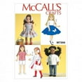 thumbnail image 1 of McCall's Patterns M7266 18" Retro Doll Clothes, One Size, 1 of 3