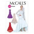 thumbnail image 1 of McCalls Ladies Pattern 7320 Mermaid Hem & High Low Evening Dresses, 1 of 7