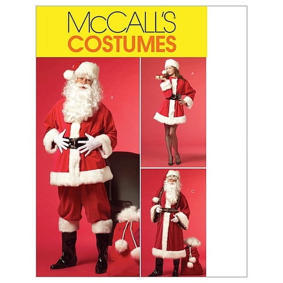 McCalls Sewing Pattern 5550 Adult Unisex Costumes