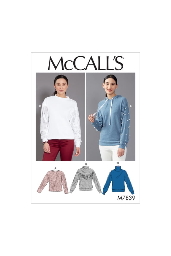 McCalls Sewing Pattern 7838