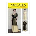 thumbnail image 1 of McCall's Patterns McCall's Women's Vintage Dress Costume Angela Clayton, Sizes 6-14 Sewing Pattern, White, 1 of 8
