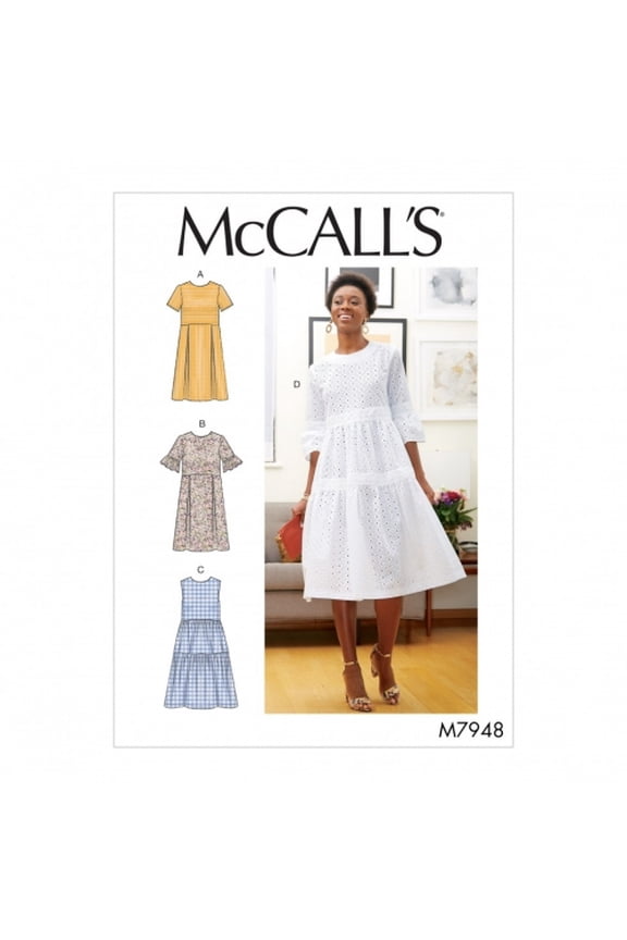 McCalls Sewing Pattern 7948 Dresses