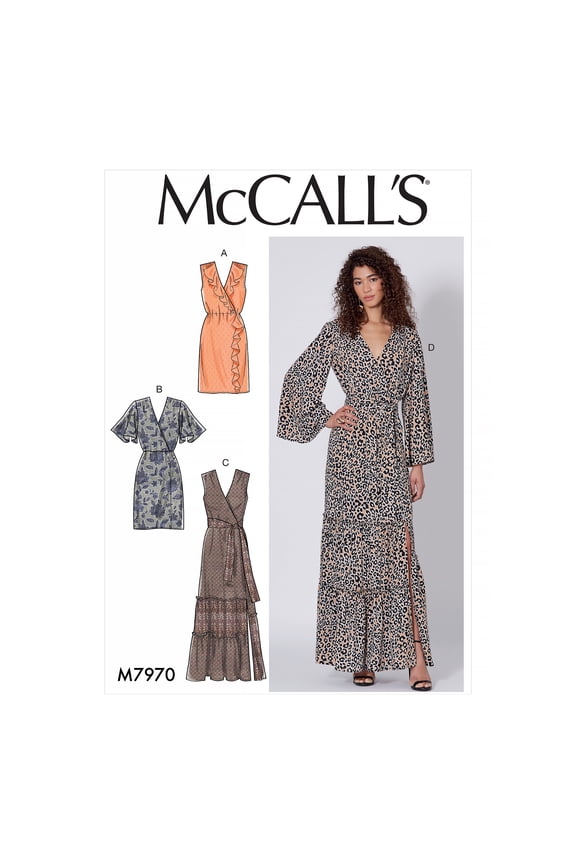 McCalls Sewing Pattern 7970 Dresses
