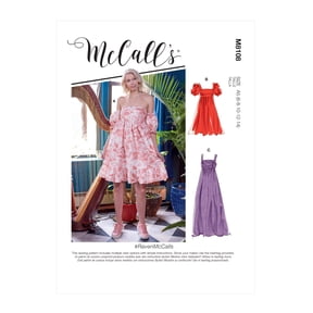 RavenMcCalls - Misses' Empire Seam Gathered Dresses In Vari-16-18-20-22-24