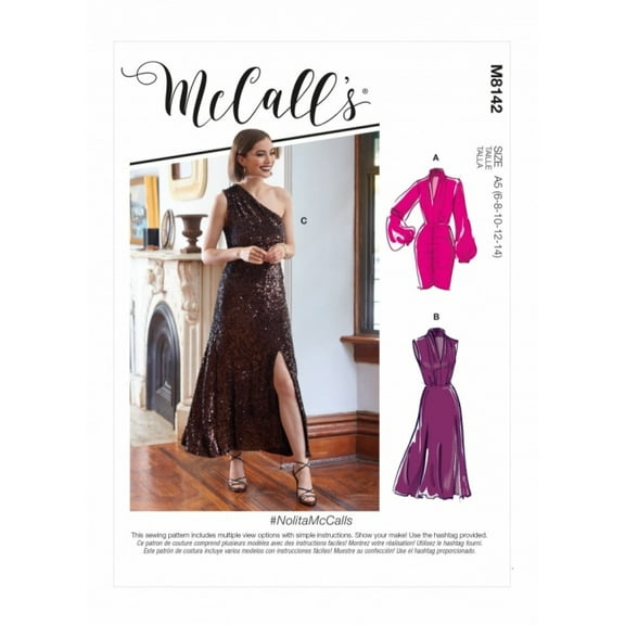 McCalls Sewing Pattern 8142 Dress