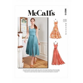 McCalls Sewing Pattern 8215 Dresses B5 (8-10-12-14-16)