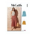 thumbnail image 1 of McCalls Sewing Pattern 8260 Skirts, Shorts, Trousers, 1 of 7