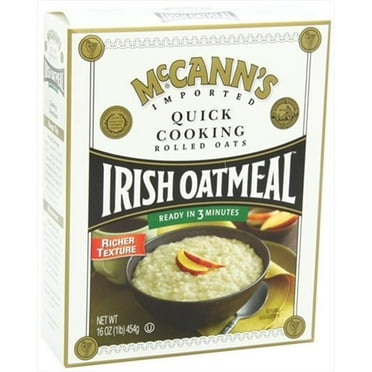 McCann's Imported Quick Cooking Rolled Oats Irish Oatmeal, Kosher, 16 OZ Box